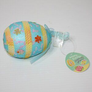 CTG Brands Inc. Blue Easter Egg Ornament NWT NEW